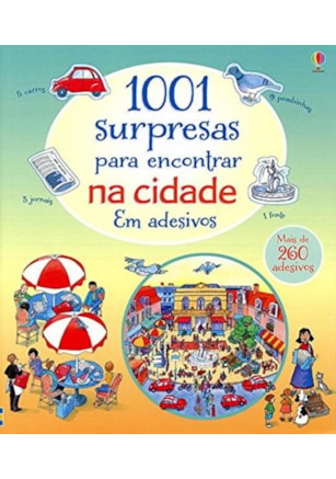1001 SURPRESAS PARA ENCONTRAR NA CIDADE EM ADESIVO