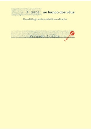 A ARTE NO BANCO DOS RÉUS