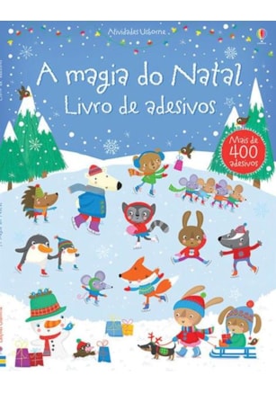 A MAGIA DO NATAL : LIVRO DE ADESIVOS