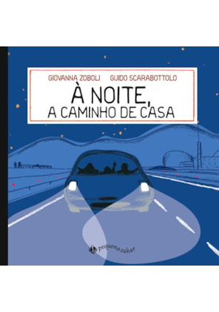 À noite, a caminho de casa