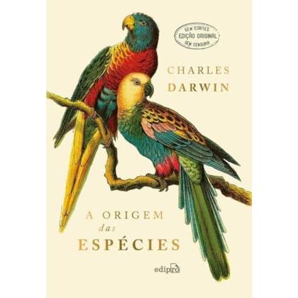 A ORIGEM DAS ESPÉCIES - CHARLES DARWIN (EDIÇÃO LUXO CAPA DURA COM TEXTO INTEGRAL SEM CORTES)