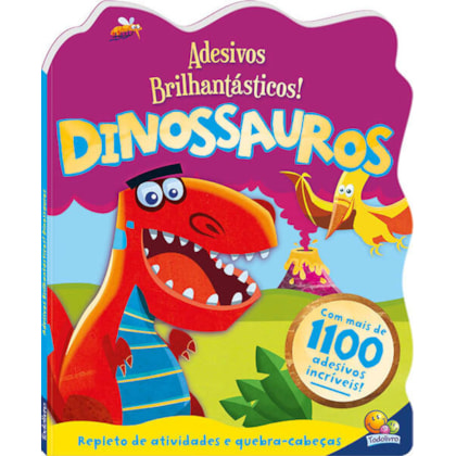 ADESIVOS BRILHANTÁSTICOS! DINOSAUROS