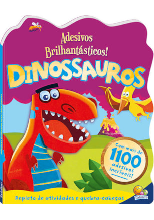 ADESIVOS BRILHANTÁSTICOS! DINOSAUROS