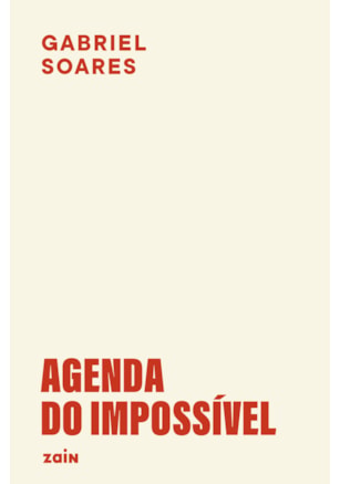 AGENDA DO IMPOSSÍVEL