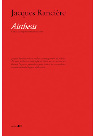 AISTHESIS: CENAS DO REGIME ESTÉTICO DA ARTE