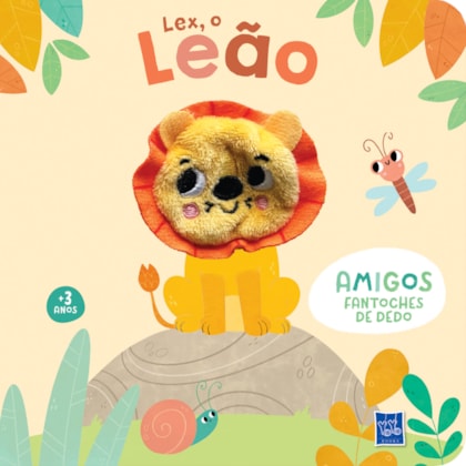 Amigos fantoches de dedo - Lex, o leão