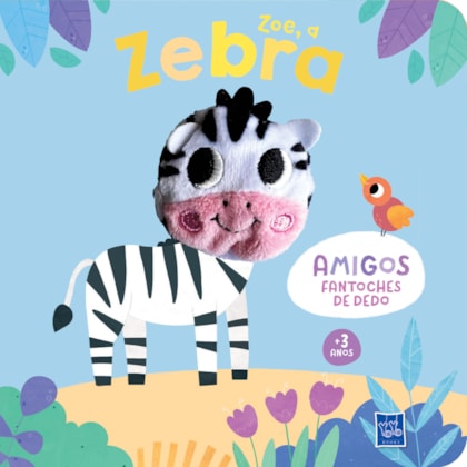 Amigos fantoches de dedo - Zoe, a zebra