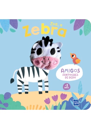 Amigos fantoches de dedo - Zoe, a zebra