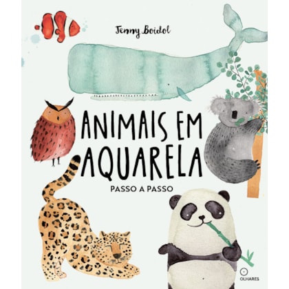 Animais em aquarela
