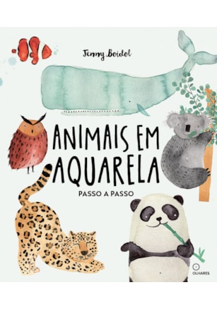 Animais em aquarela