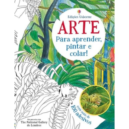 Arte para aprender, pintar e colar!