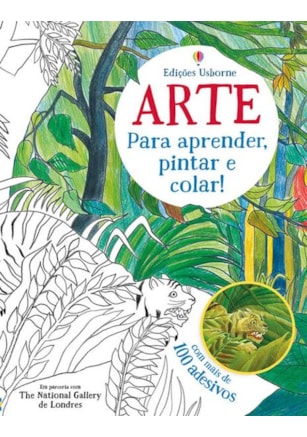 Arte para aprender, pintar e colar!