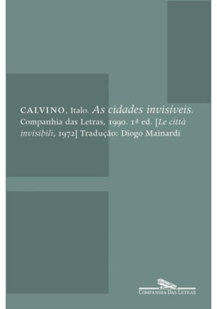 AS CIDADES INVISÍVEIS
