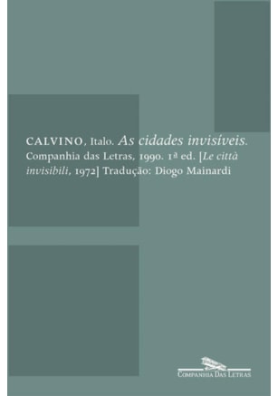 AS CIDADES INVISÍVEIS