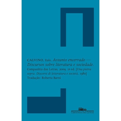ASSUNTO ENCERRADO