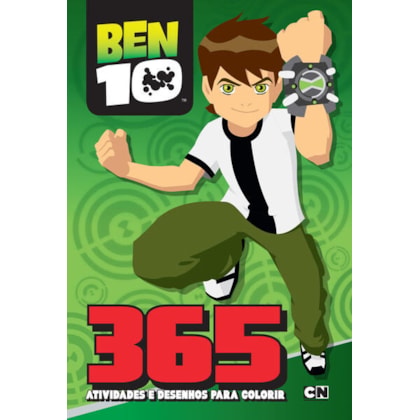BEN 10 - 365 ATIVIDADES E DESENHOS PARA COLORIR