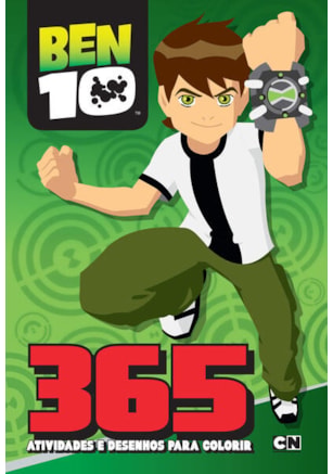 BEN 10 - 365 ATIVIDADES E DESENHOS PARA COLORIR