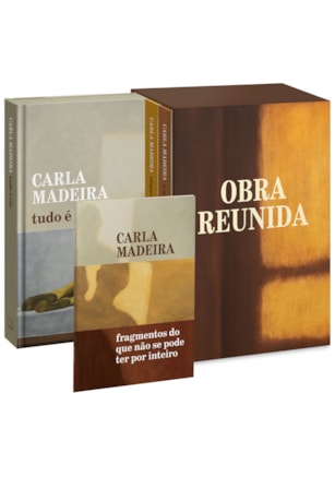 BOX CARLA MADEIRA - OBRA REUNIDA