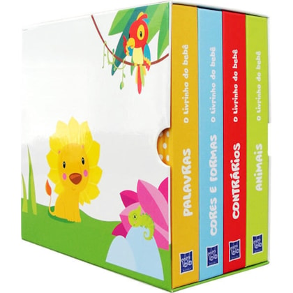 BOX O LIVRINHO DO BEBÊ: ANIMAIS/CONTRÁRIOS/PALAVRA