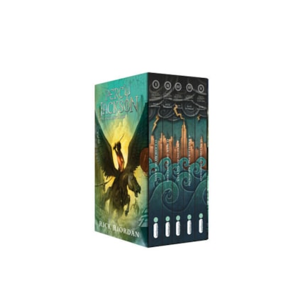 BOX PERCY JACKSON E OS OLIMPIANOS