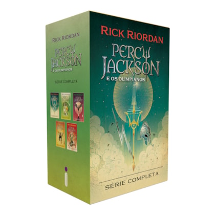 BOX PERCY JACKSON E OS OLIMPIANOS - NOVA EDIÇÃO
