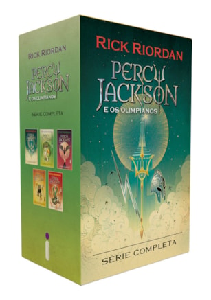 BOX PERCY JACKSON E OS OLIMPIANOS - NOVA EDIÇÃO