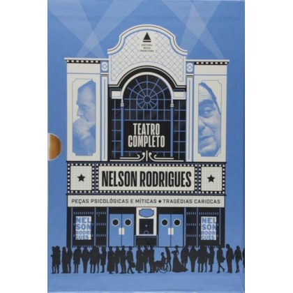 BOX TEATRO COMPLETO NELSON RODRIGUES