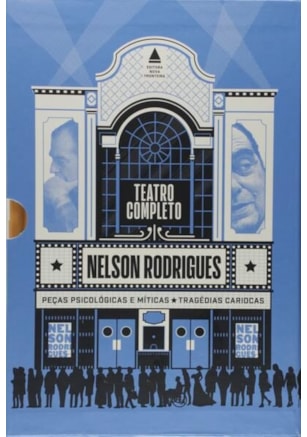 BOX TEATRO COMPLETO NELSON RODRIGUES