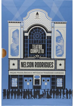 BOX TEATRO COMPLETO NELSON RODRIGUES
