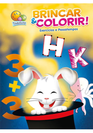 BRINCAR E COLORIR! AMARELO