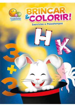 BRINCAR E COLORIR! AMARELO