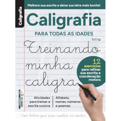 CALIGRAFIA 1 + LÁPIS DE BRINDE