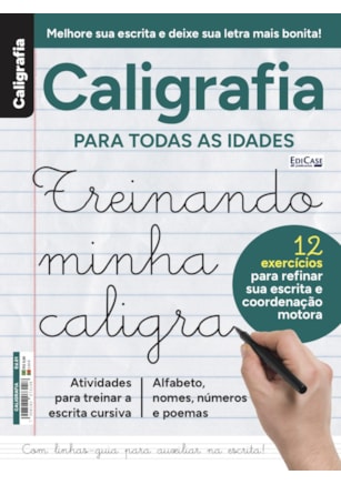 CALIGRAFIA 1 + LÁPIS DE BRINDE