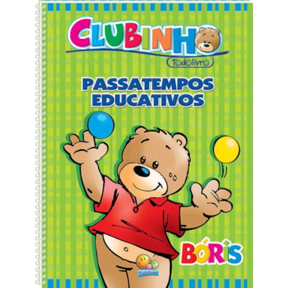 CLUBINHO TODOLIVRO: PASSATEMPOS EDUCATIVOS