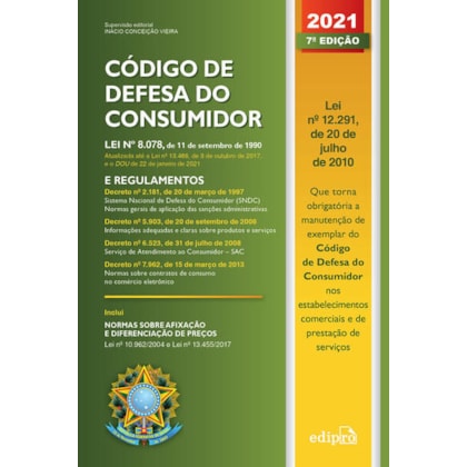 CÓDIGO DE DEFESA DO CONSUMIDOR 2021
