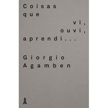 COISAS QUE VI, OUVI, APRENDI...