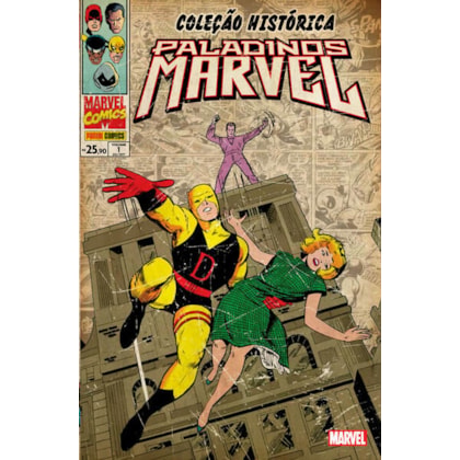 COLEÇÃO HISTÓRICA: PALADINOS MARVEL VOL. 1