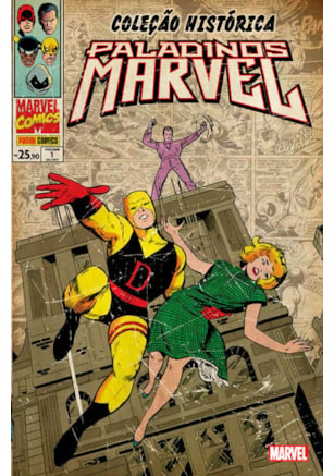 COLEÇÃO HISTÓRICA: PALADINOS MARVEL VOL. 1