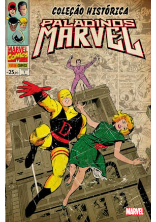 COLEÇÃO HISTÓRICA: PALADINOS MARVEL VOL. 1