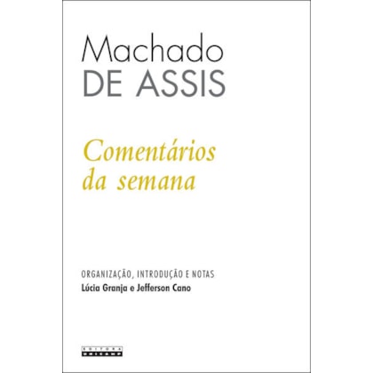 COMENTÁRIOS DA SEMANA