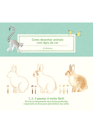 COMO DESENHAR ANIMAIS COM LÁPIS DE COR