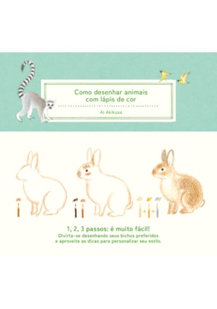 COMO DESENHAR ANIMAIS COM LÁPIS DE COR