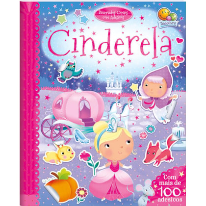 CONTOS COM ADESIVOS: CINDERELA