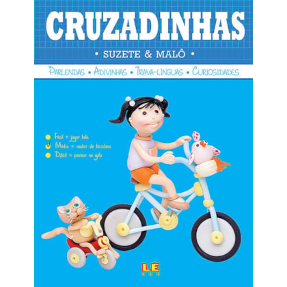 CRUZADINHAS - NÍVEL MÉDIO - PARLENDAS-ADIVINHAS-TRAVA-LÍNGUAS-CURIOSIDADES