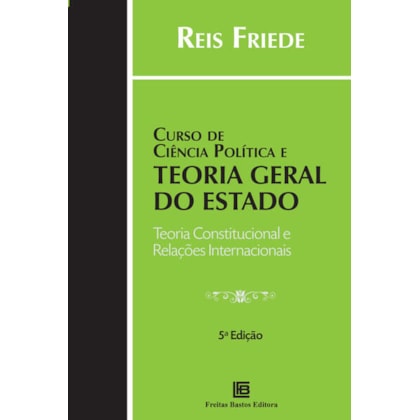 CURSO DE CIÊNCIA POLÍTICA E TEORIA GERAL DO ESTADO