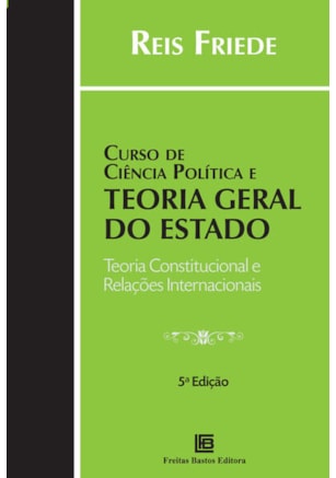 CURSO DE CIÊNCIA POLÍTICA E TEORIA GERAL DO ESTADO
