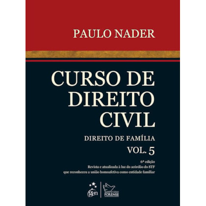 CURSO DE DIREITO CIVIL - DIREITO DE FAMÍLIA - VOL. 5
