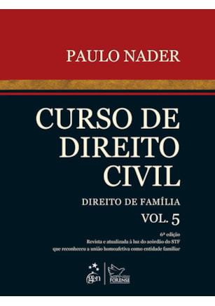 CURSO DE DIREITO CIVIL - DIREITO DE FAMÍLIA - VOL. 5