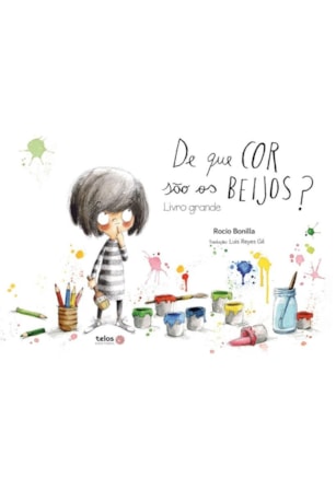 DE QUE COR SÃO OS BEIJOS? LIVRO GRANDE
