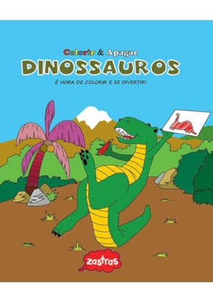 DINOSSAUROS : COLORIR&APAGAR